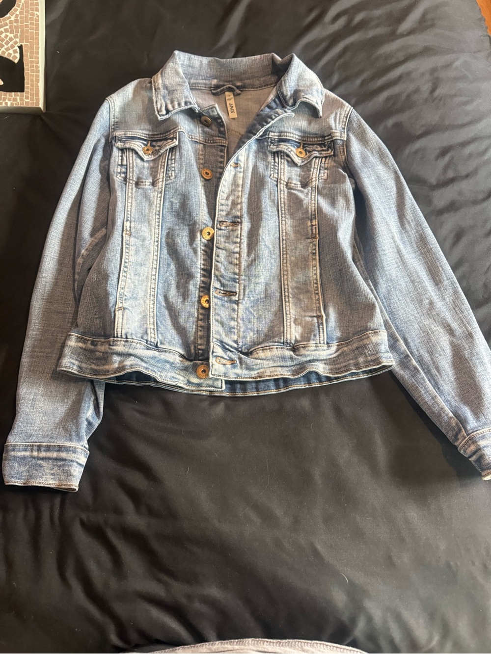 Jag Jeans Light Blue Washed Denim Jacket - Women's